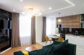 Close to main square, big living room and kitchen 2 saparate rooms